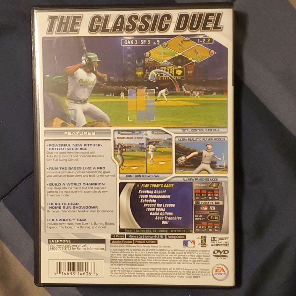 PS2 MVP  Baseball 2003 - Picture 3 of 3